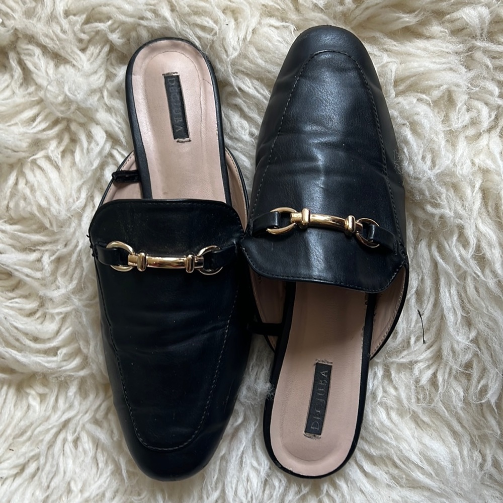 DECJUBA Loafer Mules | 8.5